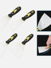 Convenient 4 Piece Stainless Steel Putty Knives Tools for Multiple Tasks - Image 2